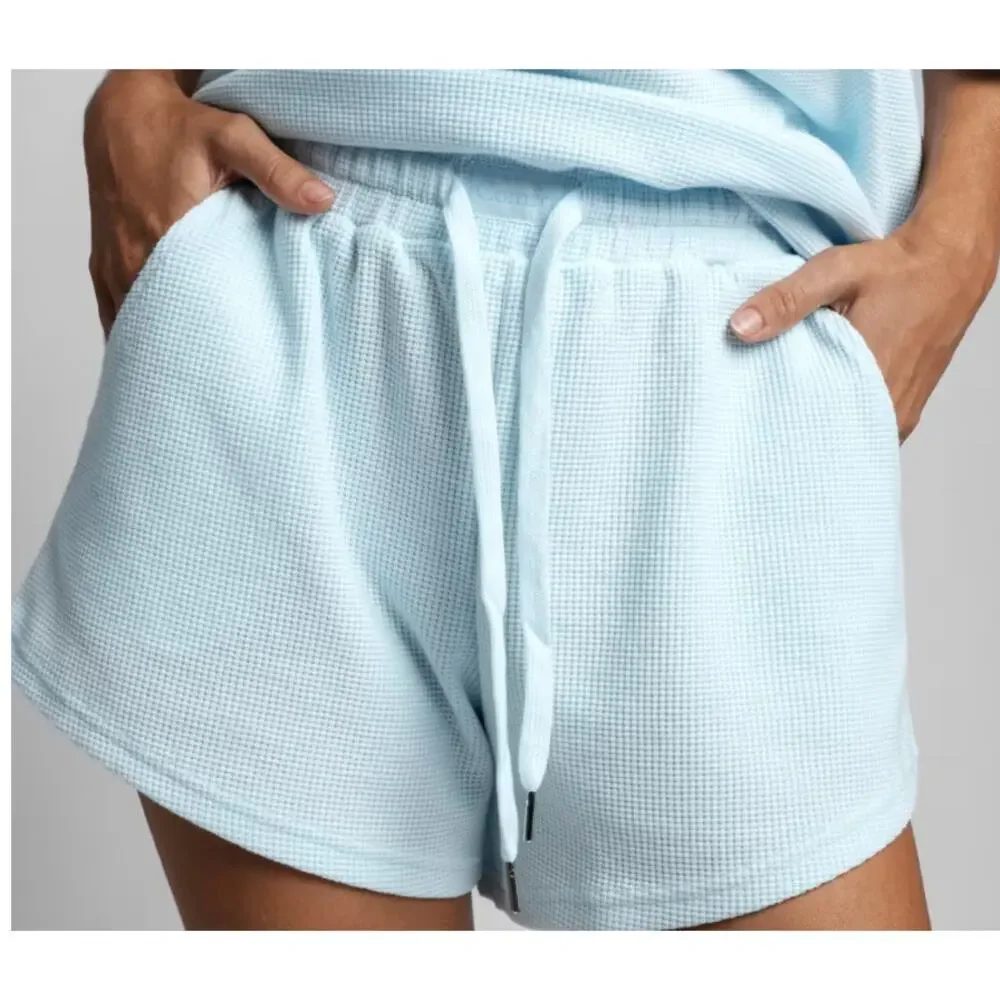 Comfrt Waffle Lounge Short XS Minimalist Pajama Sleep Short - Picture 1 of 6